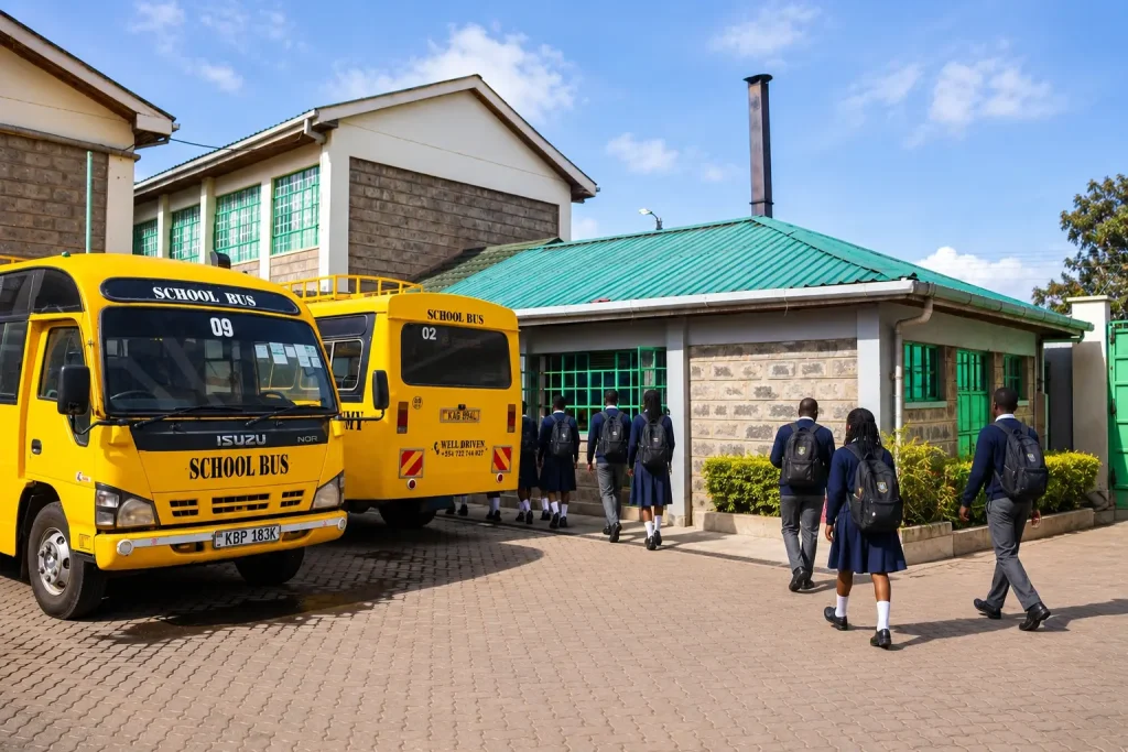 Learners at Kahuho Road Academy